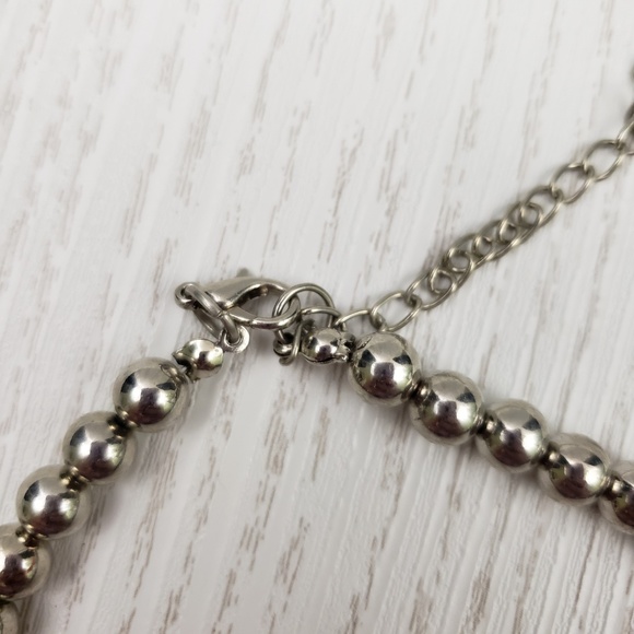 Jewelmint Turquoise Silver Tone Necklace Bracelet - Picture 3 of 8